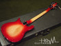 Rickenbacker /5 Mod, Fireglo: Full Instrument - Rear