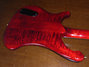 Jun 2001 Rickenbacker 4004/4 Cii, Trans Red: Body - Rear