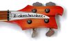 Rickenbacker 4001/4 , Fireglo: Headstock