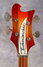 Oct 1968 Rickenbacker 4001/4 Deluxe, Fireglo: Headstock