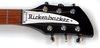 Rickenbacker 330/6 , Jetglo: Headstock