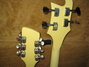 Rickenbacker 4080/412 Doubleneck, White: Headstock - Rear