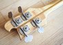 Rickenbacker 4001/4 , Mapleglo: Headstock - Rear