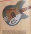 Rickenbacker 365/6 O.S., Shaded Blue: Close up - Free2
