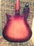 Rickenbacker 660/12 TP, Fireglo: Body - Rear