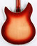 Apr 1991 Rickenbacker 360/6 V64, Fireglo: Body - Rear