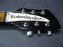Rickenbacker 330/6 , Jetglo: Headstock