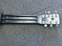 Rickenbacker B/7 LapSteel, Black: Headstock - Rear