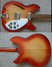 Rickenbacker 330/6 , Fireglo: Body - Rear