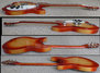 Rickenbacker 330/6 , Fireglo: Neck - Rear
