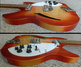 Rickenbacker 330/6 , Fireglo: Close up - Free2