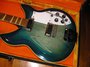 Rickenbacker 381/6 One Off, Blueburst: Body - Front