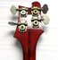 Rickenbacker 4001/4 , Burgundy: Headstock - Rear