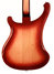 Jan 1999 Rickenbacker 4001/4 V63, Fireglo: Body - Rear