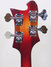 Rickenbacker 4003/4 , Fireglo: Headstock - Rear