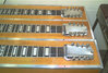 Rickenbacker Console 500/3 X 8 Console Steel, Mapleglo: Headstock
