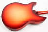 Jul 2011 Rickenbacker 330/6 , Fireglo: Body - Rear