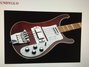 Rickenbacker 4001/4 , Burgundy: Headstock