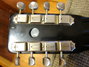 Rickenbacker BD/8 LapSteel, Black: Headstock - Rear