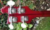 Rickenbacker 4001/4 , Burgundy: Headstock - Rear