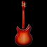 Rickenbacker 381/6 V69, Fireglo: Full Instrument - Rear
