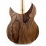 Aug 2014 Rickenbacker 330/6 , Natural Walnut: Body - Rear