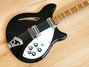 Rickenbacker 360/6 , Black: Body - Front