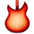 May 2014 Rickenbacker 330/6 , Fireglo: Body - Rear