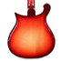 Jul 2013 Rickenbacker 660/6 , Fireglo: Body - Rear