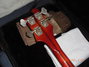 Rickenbacker 4000/4 , Fireglo: Headstock - Rear
