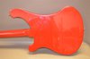 Jul 1987 Rickenbacker 4003/4 S, Red: Body - Rear