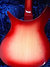 Feb 2004 Rickenbacker 350/12 V63, Fireglo: Body - Rear