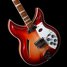 Rickenbacker 381/6 V69, Fireglo: Close up - Free