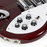 Rickenbacker 370/6 , Burgundy: Close up - Free