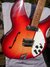 Rickenbacker 330/6 f hole, Fireglo: Close up - Free2