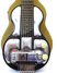 Rickenbacker B/6 LapSteel, Black: Body - Front