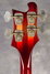 Rickenbacker 4005/4 WB, Fireglo: Headstock - Rear