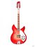 Rickenbacker 360/12 C63, Fireglo: Full Instrument - Front