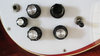 Rickenbacker 460/6 Mod, Fireglo: Close up - Free