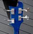 Rickenbacker 4001/4 , Azureglo: Headstock - Rear