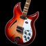 Rickenbacker 381/6 V69, Fireglo: Close up - Free2