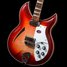 Rickenbacker 381/6 V69, Fireglo: Close up - Free2