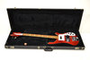 Rickenbacker 4001/4 , Burgundy: Close up - Free2
