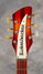 Rickenbacker 365/6 Van Ghent tuners, Fireglo: Headstock