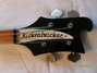 Rickenbacker 4001/4 , Jetglo: Headstock