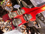 Rickenbacker 4001/4 Mod, Fireglo: Headstock - Rear
