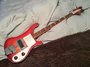 Aug 1977 Rickenbacker 4001/4 Mod, Fireglo: Body - Rear