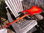 Rickenbacker 4001/4 Mod, Fireglo: Full Instrument - Rear