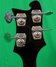 Rickenbacker 4003/4 , Jetglo: Headstock - Rear