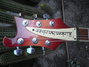 Rickenbacker 480/6 , Fireglo: Headstock